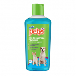 Shampoo Petys de 235 ml para Perros y Gatos