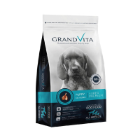 Concentrado Grand Vita 8Kg para perros cachorros sabor a Cordero