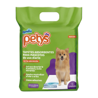 Petys Tapete Absorbente Mediano 56 x 58 cm x 12 Unds