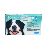 Capstar 57 mg 6 tabletas