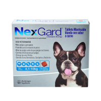 NexGard Antipulgas para Perros de 4.1 a 10 Kg