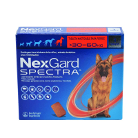 Nexgard Spectra Antiparasitario interno y externo para perros de 30 a 60 Kg