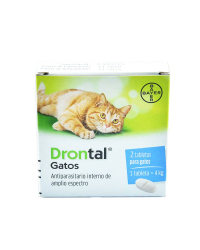 Antiparasitario Drontal para gatos