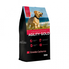 Agility Gold Perros Cachorros Razas Grandes Sin Granos 3 Kg