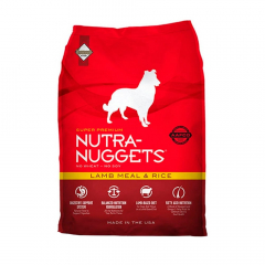Nutra-Nuggets Perros Fórmula Cordero y Arroz 15 Kg