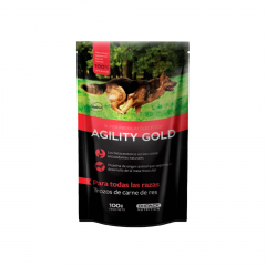 Agility Gold Perros Comida Húmeda Carne de res 100 g