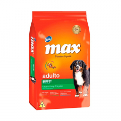 Max Premium Especial Perros Adultos Pollo y Vegetales 20 Kg + 2 Kg (Extra contenido)