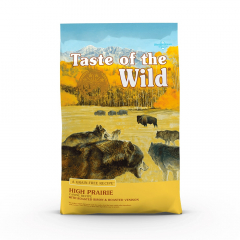 Taste Of The Wild High Prairie sabor a bisonte asado bolsa amarilla 14 Lb