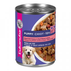 Comida húmeda Eukanuba para perros cachorros sabor a Pollo por 375 g