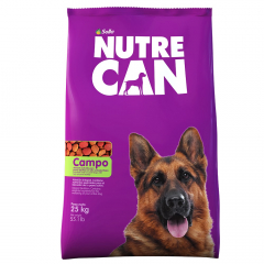 Concentrado NutreCan Campo Ext para perros Adultos por 25 Kg