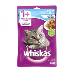 Whiskas alimento húmedo para gato adulto atún sobre 85 g