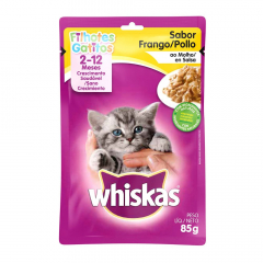 Whiskas alimento húmedo para gatito pollo sobre 85 g