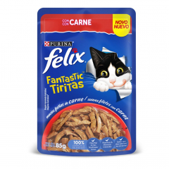 Felix Pouch Fantastic Tiritas Carne 85 g