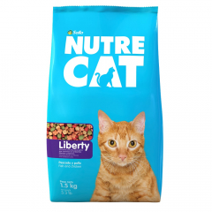 Concentrado NutreCat Liberty para gatos por 1.5 Kg
