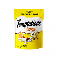 Temptations Snack para gatos Adultos Pollo 48 g