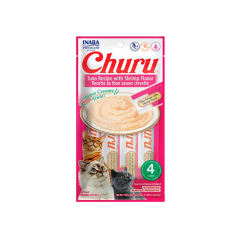 Churu Tuna Recipe With Shrimp Flav/Bolsa x 4 Unds Fucsia 14 g