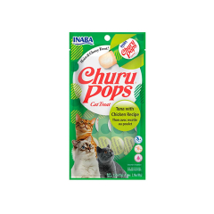 Churu Pops Tuna With Chicken Recip/Bolsa x 4 Unds Verde 14 g