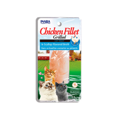 Churu Chicken Fillet Grilled in Scallop Flavored Broth Azul 25 g