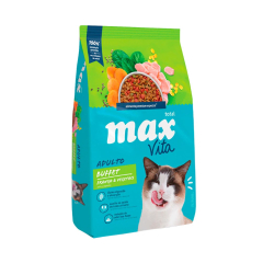 Max Vita para gatos adultos Buffet Pollo y Vegetales 3 Kg
