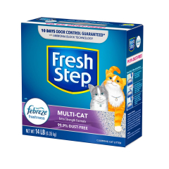 Arena Fresh Step para Gatos con Frebeze por 14 Lb