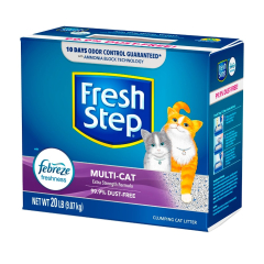 Arena Fresh Step para Gatos con Frebeze por 20 Lb