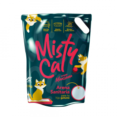 Arena Misty Cat Manzana 10 Kg