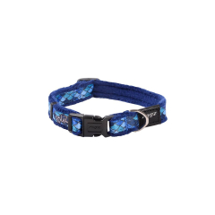 Collar Fashion para perros Tamaño S Color Azul HB253-AB