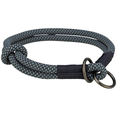 Collar Solf Rope Trixie Talla L 50 cm/10 mm color Negro 1984701