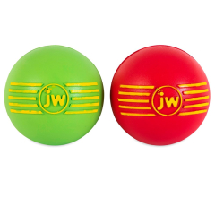 Juguete JW Company Pelota Sqeak Ball para perro x 2 Unds 33195