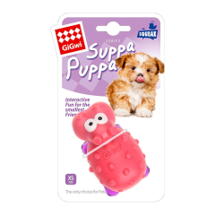 Juguete Gigwi para perro cachorro Suppa Puppa Hipopótamo Color Rosado Morado 6985