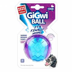 Pelota Perro Gigwi Ball Azul Morada M 6297