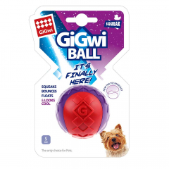 Pelota Perro Gigwi Ball Roja Morada S 6193
