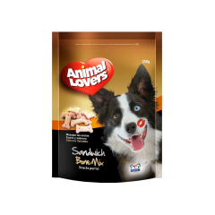 Animal Lovers Snack para Perros. Sandwich Bone. 350 g.