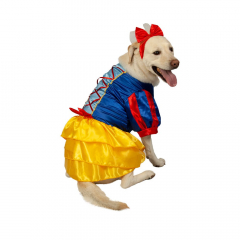 Disfraz para mascotas Blanca Nieves Talla S PET-0008