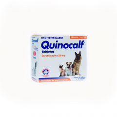 Quinocalf 10 Tabletas 25 mg