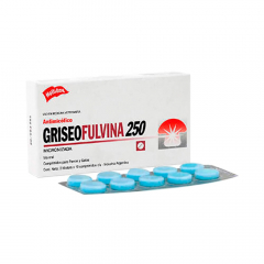 Griseofulvina 250 20 Tabletas