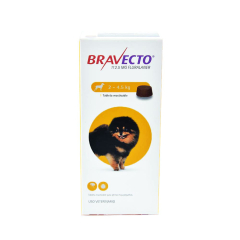 Bravecto Antiparasitario Perros de 2 a 4.5 Kg Tableta 112.5 mg