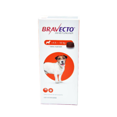 Bravecto Antiparasitario Perros de 4.5 a 10 Kg Tableta 250 mg