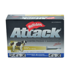 Attack Antiparasitario para Perros (de 35 a 60 Kg) Pipeta por 6 ml