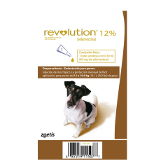 Revolution 12% Antiparasitario para perros de 5.1 a 10 Kg