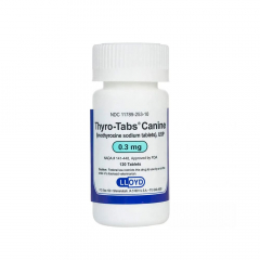Thyro-Tabs Canine 0.3 mg 120 Tabletas
