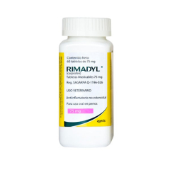 Rimadyl Masticable 75 mg 60 Tabletas