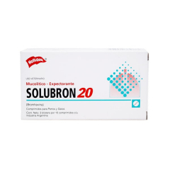 Solubron 20 mg 30 Tabletas