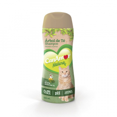 Shampoo CanAmor Arból de te para gatos por 230 ml