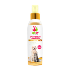 Spray para Mascotas. Brillo y Reparación. Dinky. 250 ml.