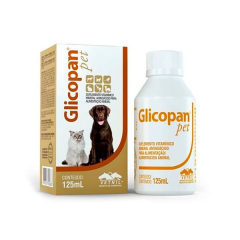 Suplemento Vitamínico Glicopan Pet para mascotas por 125 ml