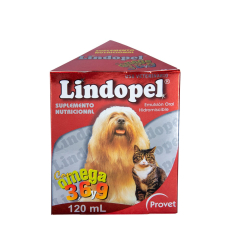 Lindopel Suplemento Perros y Gatos. 120 ml.