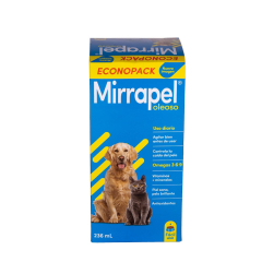 Mirrapel Suplemento Nutricional para Perros y Gatos Oleoso 236ml