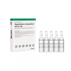 Euphorbium Compositum Ad Us Vet Inyectable en caja x 5 ampollas 5ml