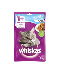 Whiskas alimento húmedo para gato adulto atún sobre 85 g